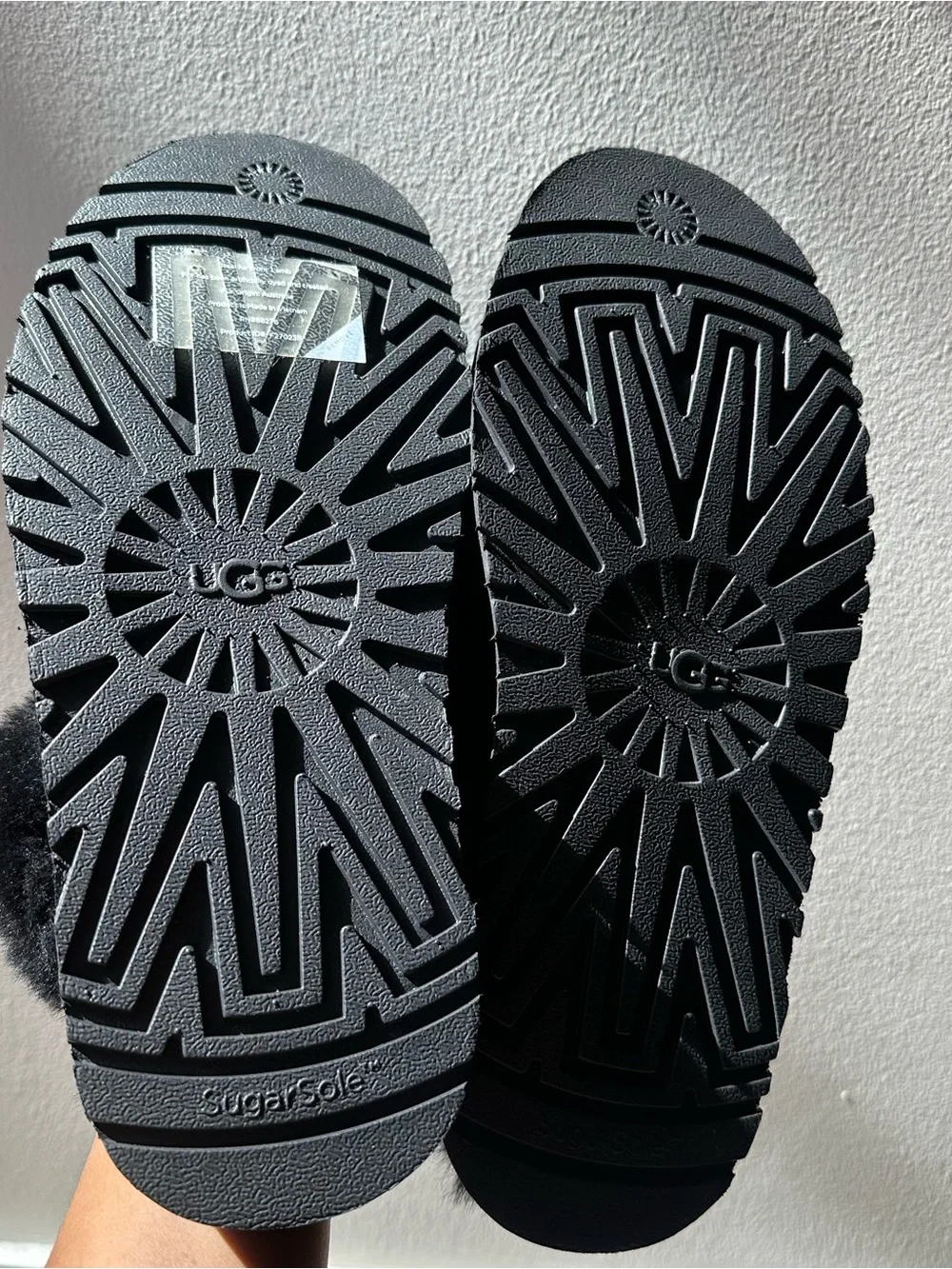 UGG black suede